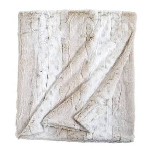 lot 11977 image: Peri Home Leopard Luxury Faux Fur Throw Blanket - Super Soft Fluffy Bedding Throw Blanket for Bedroom 50 x 60 - Furry Blanket Comfy Warm Cozy Plush Blanket for Bed Sofa Couch - Ivoryin