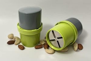 lot 12108 image: Yuktha Eternals Nut Chopper, Grinder, Slicer and Dry Fruit Cutter Perfect For Toppings andGarnishing Smoothies, Salads, Desserts, Soups. Ideal For Cashews, Almonds, Pistachios, Hazelnuts, Seeds and more