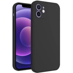 lot 12162 image: WOGROO for iPhone 12 mini Case Black, Scratch Resistant with Soft Touch, Slim Thin Phone Cover for iPhone 12 mini 5.4 inch
