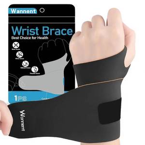 lot 12166 image: Wannent Wrist Brace,Carpal Tunnel Wrist Brace Wrist Wraps Wrist Support Tendonitis Sprains(M-grey11)