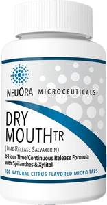 lot 12197 image: Dry Mouth TR Time-Release Micro Tabs by NeuOra - Tiny, Discreet, Long-Lasting Relief for Dry Mouth, Up to 8 Hours of Moisture and Fresh Breath Support, Doctor-Developed, 1 Pack