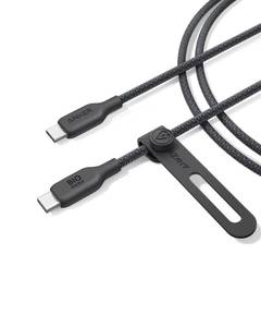 lot 12202 image: Anker USB C Cable, 240W Bio-Braided Type C Fast Charge Cord for iPhone 17 Series, MacBook Pro 2020, iPad Pro,and More(USB 2.0, 6FT, Phantom Black)