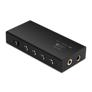 lot 12242 image: Questyle M18i Headphone Amplifier Bluetooth 5.4 Receiver Portable USB DAC Amps High Resolution with 4.4mm and 3.5mm Dual Outputs Supports PCM 384kHzDSD256 LDAC Lossless for SmartphonesPCLaptops