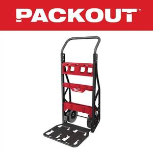 lot 13834 image: Milwaukee 48-22-8415 PACKOUT 2 WHEEL CART