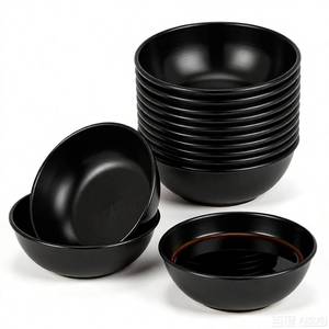 lot 14398 image: ZXBMS 12 Pack 3.2 Inch Black Stainless Steel Dipping Bowls � Small Bowls for Dips, Soy Sauce, Condiments, Appetizers, Facial Bowl for Esthetician Use
