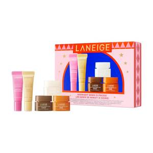 lot 14430 image: LANEIGE Midnight Minis Limited-Edition Holiday Lip Care Gift Set for Day and Night Hydration (incomplete)