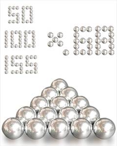 lot 18364 image: (missing some)CCFREELIFE 100ct .68 Cal Self Defense Aluminum Balls, Fit for SDLE T4E HDS HDR with Max Power for Training and Target Practice (7.3 Grams) (100)