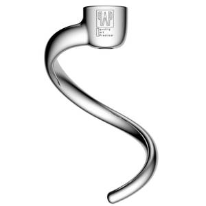 lot 19551 image: Stainless Steel Spiral Dough Hook Replacement for KitchenAid 4.5QT and 5QT Bowl Tilt-Head Stand Mixers, Rustproof and Easy Clean, Efficient Kneading for Bread, Pizza, Pasta, Cookies