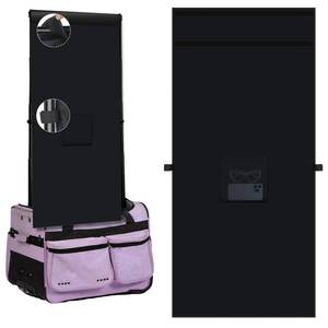 lot 20230 image: Lettry Privacy Curtain for Dance Bag Suitcase, Portable Dancer Changing Curtain Without Rack, Backstage Privacy Changing Room for Dance Suitcase Rolling Dance Garment Bag Accessories