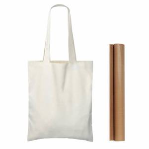 lot 20248 image: NPBAG 15 Pack 8.2ftft X 10ftft Mini Natural Cotton Tote Bags, Small Lightweight Blank Bulk Cloth Bags with 1pc of PTFE Teflon Sheet - Perfect for Parties Holidays