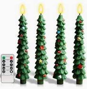 lot 3184 image: Flameless Wax Candles with remote