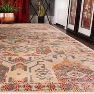 lot 7830 image: Southwestern Style Area Rug