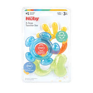lot 8066 image: Fisher Price Baby Teething Ring Rattle