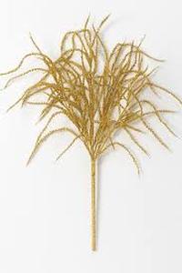 lot 8103 image: Gold Glitter Holiday Tree Picks - Set of 4