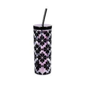 lot 12116 image: Kate Spade 20oz Floral Insulated Tumbler