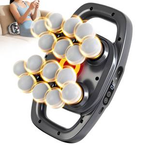 lot 1690 image: 16-Head Massage Gun, 3 Modes & 30 Levels, Electric Massage Tool for Shoulder, Waist, Legs, Back Massager for Pain Relief Deep Tissue, Quiet & Powerful Full Body Massager, Ideal Gift for Men & Women