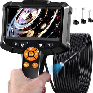 lot 1700 image: Daxiongmao Endoscope Camera with Light, 1080P HD Borescope, IP67 Waterproof Snake Camera �� Ideal for Inspecting Walls, Vents, Automotive Engines, Pipes �� A Great Gift Tool for Men (33ft)