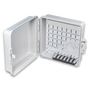 lot 1702 image: SatelliteSale Weatherproof Junction Box Heavy Duty Enclosure 9x9x4 Inches UV-Rated Thermoplastic Alloy Made in USA
