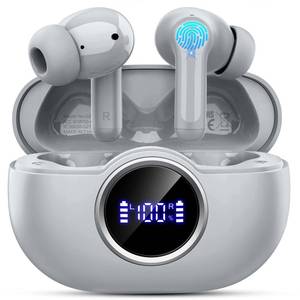 lot 4329 image: Wireless Earbuds, 2026 3D-Stereo Bluetooth 5.4 Headphones Bass Ear Bud, 4 ENC Noise Cancelling Mic, 40Hrs USB-C Earphone in-Ear, IP-X7 Waterproof Headset Sport Workout for Laptop Pad Android iOS