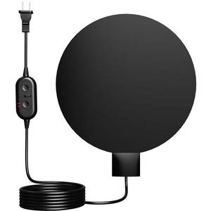 lot 4348 image: Chicken Water Heater for Winter, 6 Heated Waterer Base for MetalPlastic Poultry Waterer, 2-Temperature Settings, Built-in Thermostat (140°F - 194°F), Silicone Coop Heater with 6ft Power Cord (1PC)