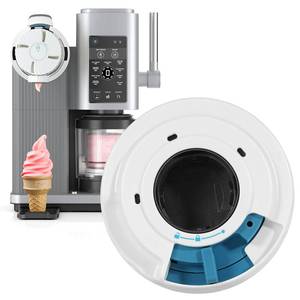 lot 4361 image: Dispense Lid & Swirl Press Assembly for Ninja Creami NC701 Series �� BPA-Free, Dishwasher Safe,Dispense Lid Fits Ninja Swirl Ice Cream & Soft Serve Makers