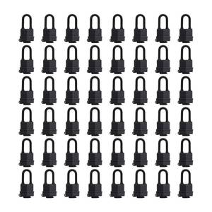lot 5053 image: FIGODE� Waterproof Padlocks Keyed Alike for Outdoor use, Covered Heavy Duty Laminated Steel Lock, 1-916 Inch. Wide, Long Padlock, Pack of 48