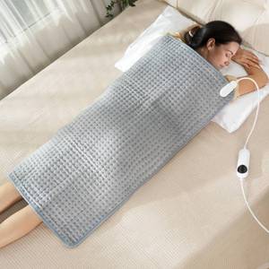 lot 5994 image: Extra Large Heating pad,XXXL Heating Pad for Back Pain Relief, 20x40 Electric Heating Pad Moist Heat Fast Heating 10 Heat Settings Auto Shut Off Soft Washable Heat Pad for Neck Shoulder Muscle Cramps