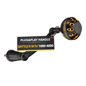 lot 6351 image: GOMEXUS Power Handle for Battle IIIII 1000-4000 Spinning Fishing Reel Replacement Handle