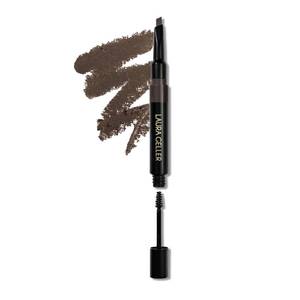 lot 6406 image: LAURA GELLER NEW YORK Sculpt-n-Stay Waterproof Brow Pencil & Gel- Dark Brown