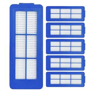 lot 8228 image: Detetap 6 Pcs Replacement HEPA Filters for Eufy 11S Max 15C Max, 30C Max,39C Max,G30 Edge, G30 Hybrid Vacuum Cleaner Spare Filters Sets, Blue