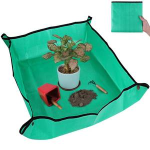 lot 10227 image: Azureblue Plant Repotting Mat for Indoor Plants Potting Soil Mix, Waterproof Plant Repotting Tray, Potting Mat Gardening Tray for Indoor Potting Succulents Cactus Orchid Pots, Garden Gift(26.8x26.8)