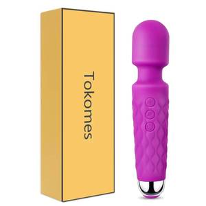 lot 10229 image: Tokomes Personal Wand Massager, Power Wand Wireless Rechargeable Handheld Vibrating Massager, Body Massaging for Woman Back Neck Muscle Aches