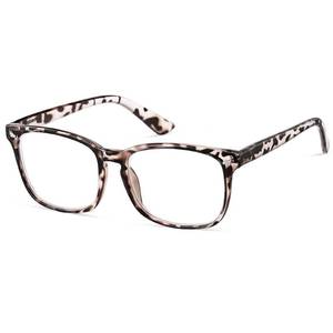lot 10233 image: ZNEIAAPR Nearsighted Myopia Glasses for Men Women, Blue Light Shortsighted Distance Glasses with TR90 Frame Spring Hinge (NOT READING GLASSES),-1.25xTortoise