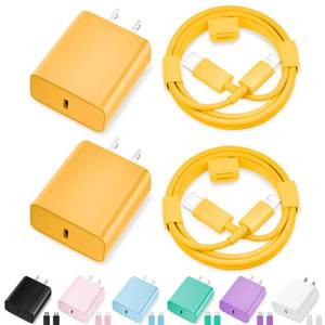 lot 12315 image: iPhone Charger Fast Charging,MFi Certified 2Pack 20W Type C Fast Charger Block with 10FT&6FT USB C to Lightning Cable Compatible for iPhone 14131211 Pro MaxXs MaxXRX,iPad