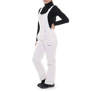 lot 13868 image: Arctix Womens Essential Insulated Bib Overalls, White, 2X Short