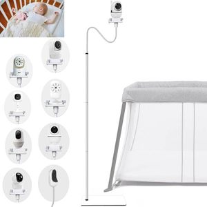 lot 13895 image: EYSAFT Baby Monitor Floor Stand Holder Mount Compactible for Nanit Pro & Flex Stand,Infant Optics DXR-8 Pro,VTech VM901VM819RM7764,Momcozy,HelloBaby,eufy E110,nooie IPC100,Motorola VM75VM50GVM44