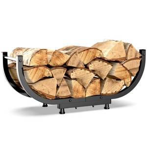 lot 13904 image: WiwiIron Firewood Rack Outdoor, 29 inch, Firewood Storage Holder Indoor, Log Holders for Firewood