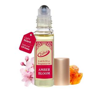 lot 14491 image: Zoha Amber Bloom - Amber Perfume for Women and Men, Alcohol Free Perfume and Layering Oil, Travel Size Clean Parfum, 6ml Roller