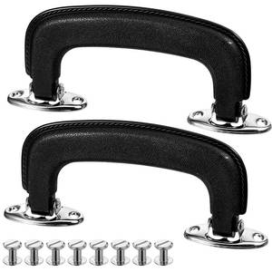 lot 14492 image: 2Pcs Guitar Case Handle Luggage Handles Replacement Suitcase Handles Luggage Pull Handle Carry Luggage Handle Replacement Plastic Pull Handles for Musical Box