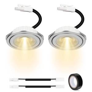 lot 14495 image: ON-E01-32 Range Hood Light Bulbs Replacement, 12V DC 3W Cooker Hood LED Light Bulbs, Energy Efficient, Long Lifespan, Heat-Resistant Aluminum for Better Heat Dissipation, 4000K Natural White, 2-Pack