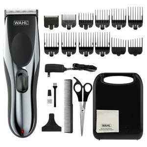 lot 15687 image: Wahl Clipper Rechargeable CordCordless Haircutting & Trimming Kit for Heads, Longer Beards, & All Body Grooming - Model 79434