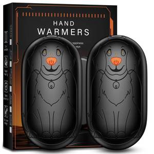 lot 16373 image: DAXING Hand Warmers Rechargeable 2 Pack, Magnetic Electric Handwarmer, 3-Level Steady Temperature, Up to 24 Hours Heating for Christmas Birthday Gifts, Hunting Essentials(Black)
