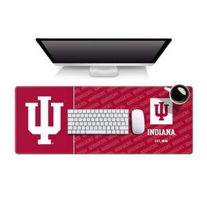 lot 16445 image: Indiana Hoosiers Logo Series Desk Pad SMU