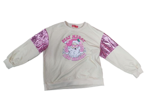 lot 16448 image: Stay Merry and Bright Santa Sweatshirt L