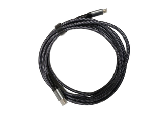 lot 16452 image: Braided USB-C to HDMI Cable High Speed