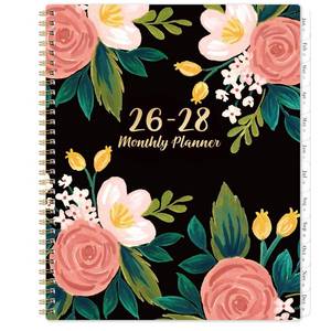 lot 18418 image: 2026-2028 Monthly PlannerCalendar - 2 Year Planner, Jul 2026 - Jun 2028, Monthly Calendar 2026-2028 with Two-Side Pocket, 9 x 11, Tabs, Sturdy Binding