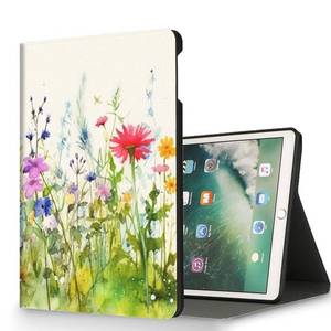 lot 18426 image: RUUHLJLET Case for iPad Air 3Pro Generation (20192017) 10.5 Inch iPad Cover,Automatic WakeSleep,Adjustable Stand Protective Cover for Apple iPad 10.5 - Plant Flower
