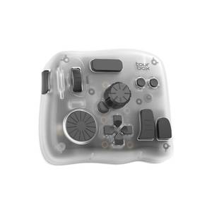 lot 18443 image: TOUR BOX Elite Plus - iPad Drawing Bluetooth Controller, Video Editing Photo Color Grading Speed Editor, Programmable Creative Console Keyboard for DaVinci Procreate Adobe Softwares and More