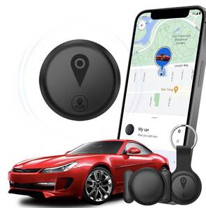 lot 18488 image: Mini GPS Tracker for Vehicles,Tracking Devices for Cars Hidden Portable GPS Tracker for Cars Splashproof Available for iOS Find My (iOS Only), No Monthly Fee Subscription No SIM Card Required - Black