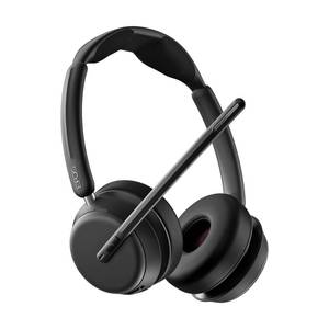 lot 19585 image: EPOS IMPACT 1060 Double-Sided Wireless Office Headset With Microphone, EPOS AI Noise Cancellation, Super Wideband Audio, Bluetooth, Comfortable Fit, Perfect For Clear Calls In Busy Workspaces